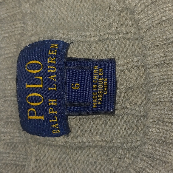 Polo Ralph Lauren - sweater (kids size 6) - Picture 2 of 2
